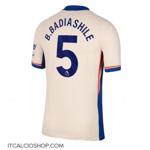 Chelsea Benoit Badiashile #5 Seconda Maglia 2024-25 Manica Corta